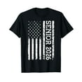 thumbnail image 1 of Senior Class Of 2026 Patriotic American USA Flag Graduation T-Shirt, 1 of 5