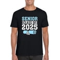 thumbnail image 1 of Senior Class of 2025 Modern Graphic Graduation Statement Celebration T-Shirt, for men & women, up to size 5XL, 1 of 3