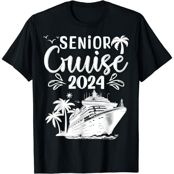 Senior Cruise 2024 Graduation Reunion Summer Vacation Trip T-Shirt