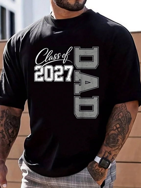 Senior Dad 2027 Class Of 2027 Senior 2027 Dad Father T-Shirt