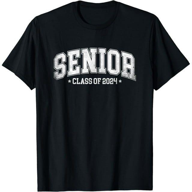 Senior Graduation Class Of 2024 High School College Graduate T-Shirt ...