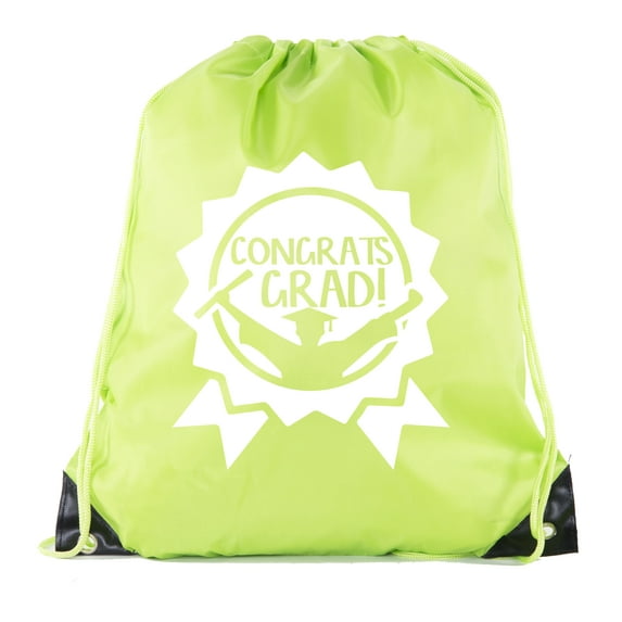 Senior Graduation Drawstring Backpacks Personalized Party Favor Cinch Bags - Award