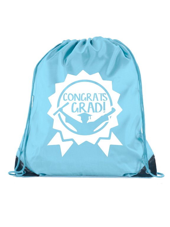 Senior Graduation Drawstring Backpacks Personalized Party Favor Cinch Bags - Award