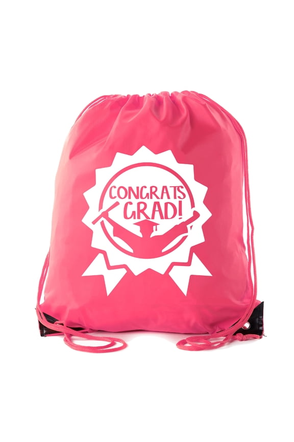 Senior Graduation Drawstring Backpacks Personalized Party Favor Cinch Bags - Award