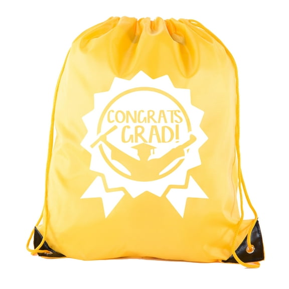 Senior Graduation Drawstring Backpacks Personalized Party Favor Cinch Bags - Award