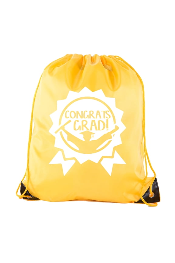 Senior Graduation Drawstring Backpacks Personalized Party Favor Cinch Bags - Award