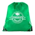 thumbnail image 1 of Senior Graduation Drawstring Backpacks Personalized Party Favor Cinch Bags - Congrats Graduate, 1 of 2