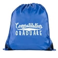 thumbnail image 1 of Senior Graduation Drawstring Backpacks Personalized Party Favor Cinch Bags - Congratulation, 1 of 2