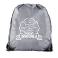 thumbnail image 1 of Senior Graduation Drawstring Backpacks Personalized Party Favor Cinch Bags - Hat & Diploma, 1 of 2