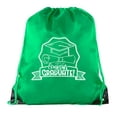 thumbnail image 1 of Senior Graduation Drawstring Backpacks Personalized Party Favor Cinch Bags - Level Up, 1 of 2