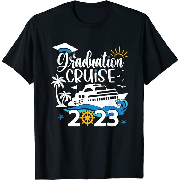 Senior Graduation Trip Cruise 2023 Aw Ship Party Cruise T-Shirt