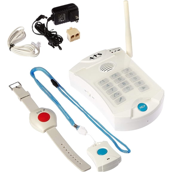 Senior Life Guardian No Monthly Fee Medical Alarm Emergency Alert Phone System No Monthly Charges HD700j | One Payment for Life