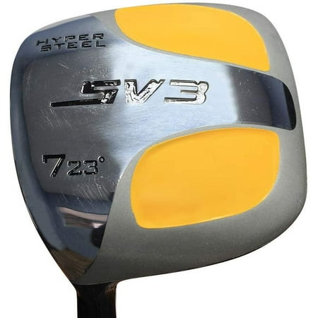 Senior Men's SV3-7 Wood Golf Club, Left Handed Senior Flex with Premium Men's Arthritic Grip