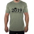 thumbnail image 1 of Senior Men's T-shirts, Class of 2019 Customized Shirts, Graduation T-shirts - Grad Cap, 1 of 2