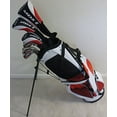thumbnail image 1 of Senior Mens Complete Golf Set Right Handed Clubs Driver, Fairway Wood, Hybrid, Irons, Putter & Deluxe Stand Bag Superior Quality Senior Flex, 1 of 4