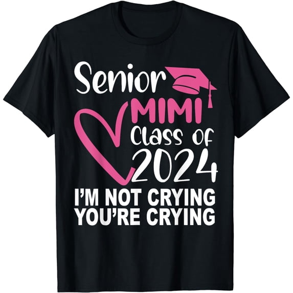 Senior Mimi Class of 2024 Funny Graduation Day 2024 T-Shirt