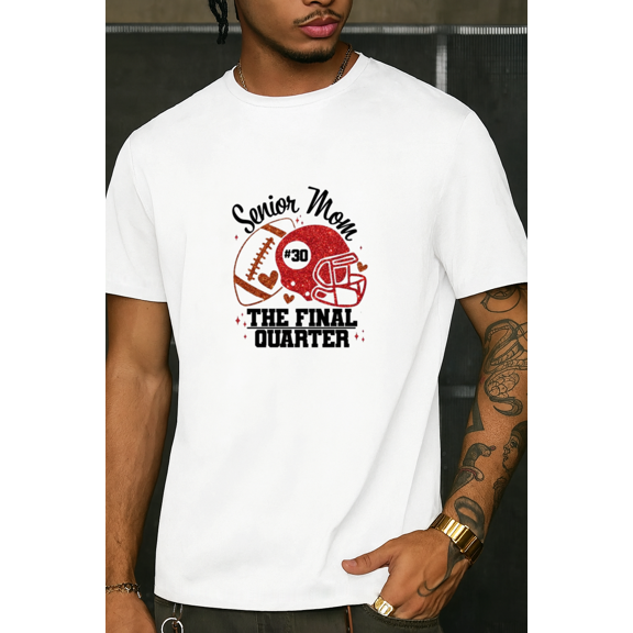 Senior Mode The Final Quarter Graduation Class Unisex T-Shirt up to size 5XL