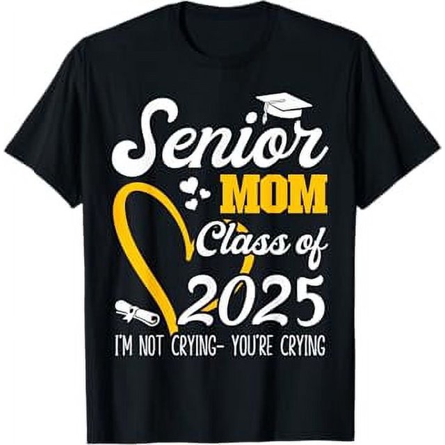 Senior Mom 2025 Class of 2025 Graduation 2025 Back To School TShirt