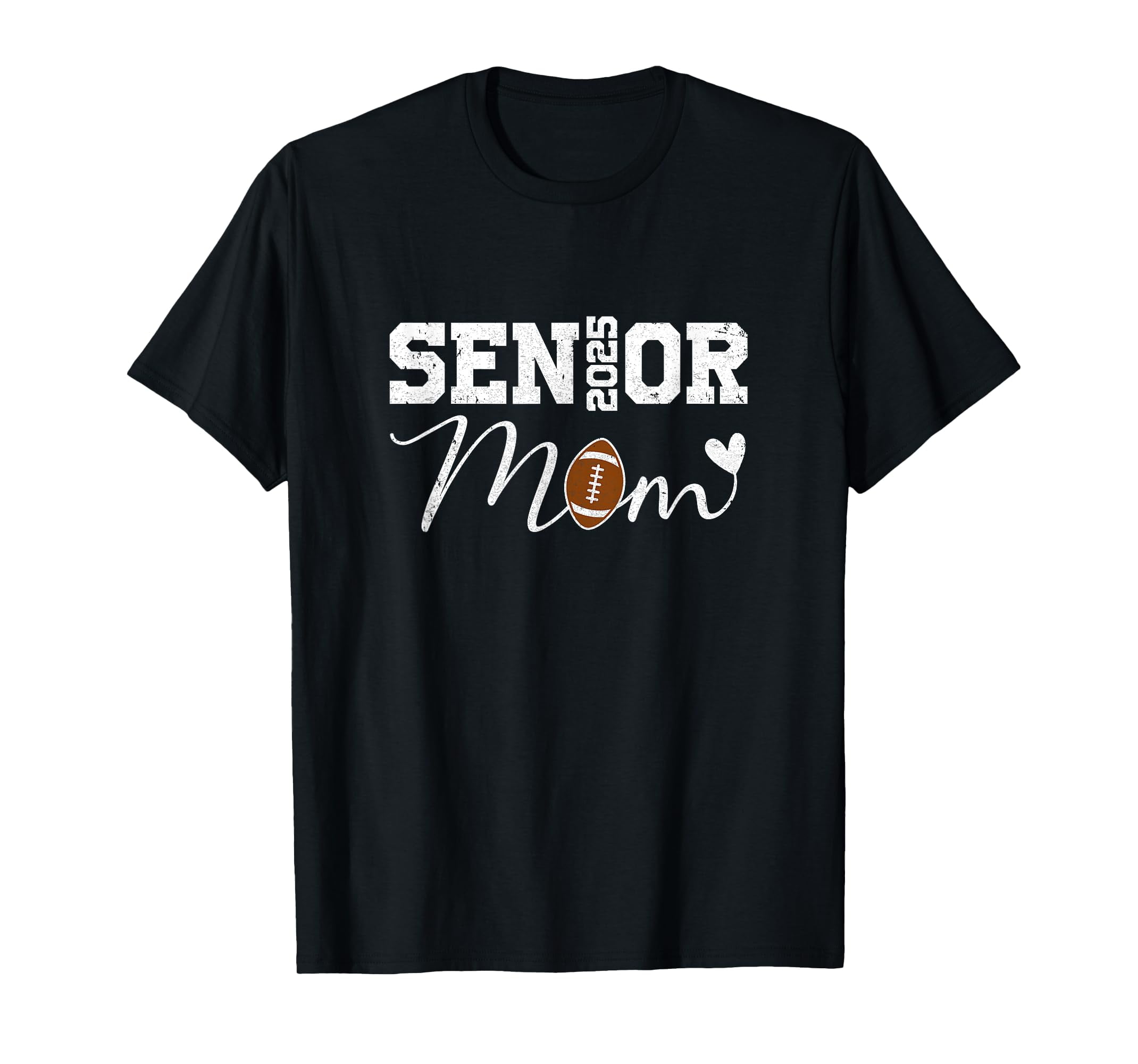 Senior Mom 2025 Football Mommy Class Of 2025 Graduation TShirt