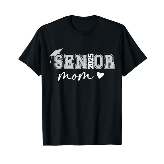 Senior Mom 2025 Mom Graduation Class of 2025 T-Shirt
