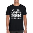 thumbnail image 1 of Senior Mom 2025 Mother’s Day Gift Proud Parent Graduation Pride T-Shirt, for men & women, up to size 5XL, 1 of 3