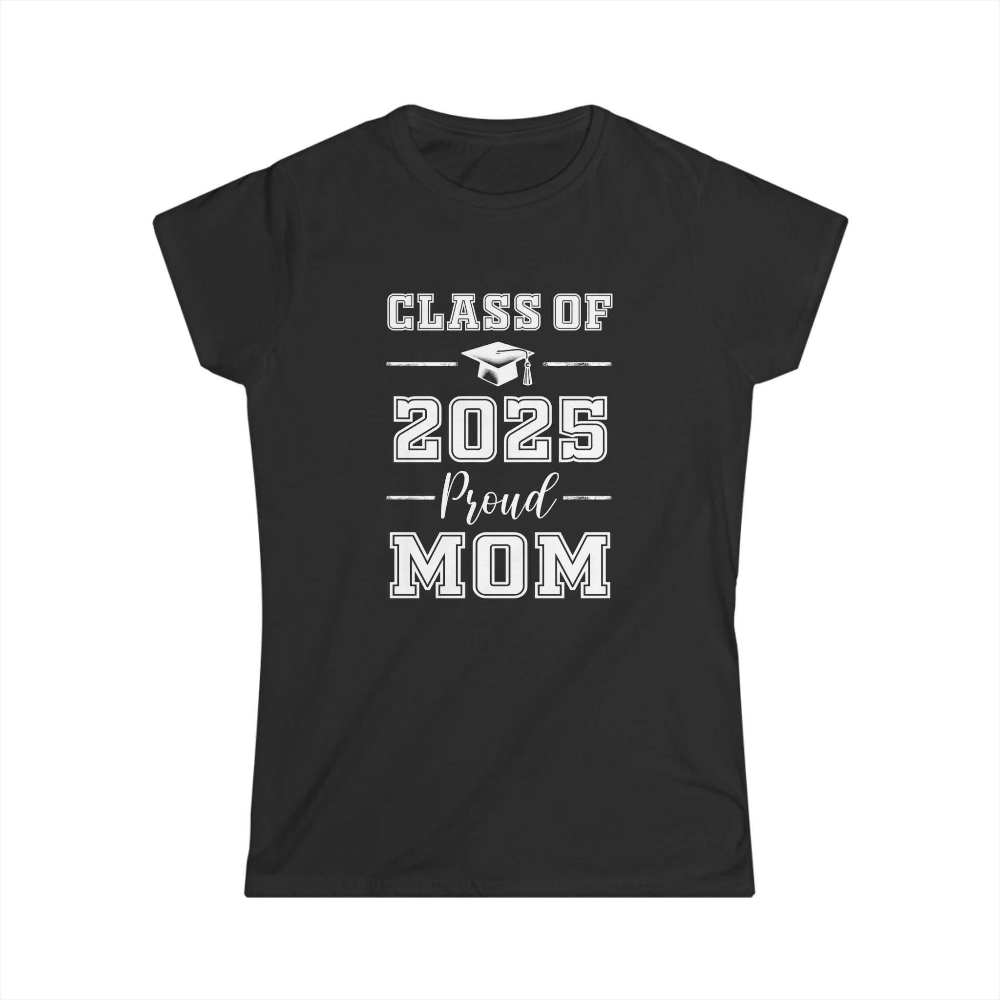 Senior Mom 2025 Proud Mom Class of 2025 Mom of 2025 Graduate Women Tops