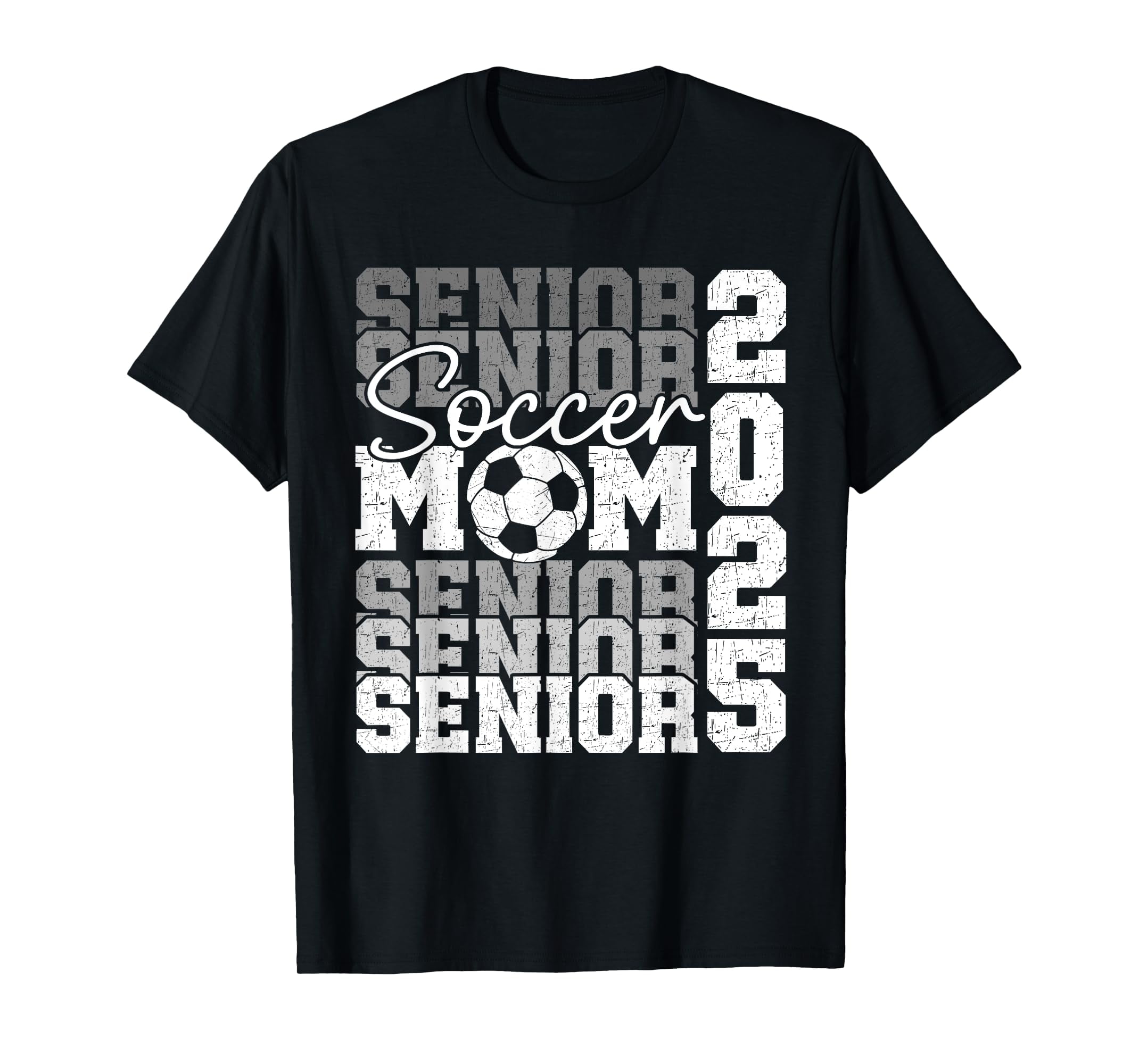 Senior Mom 2025 Soccer Class Of 2025 Funny Graduation 2025 TShirt