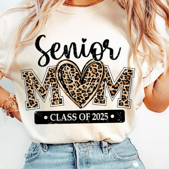 Senior Mom 2025 T-Shirt, Senior 2025 T-Shirt, Class of 2025 Graduate T-Shirt, Senior Mom T-Shirt