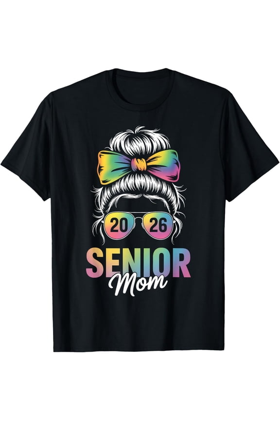 Senior Mom 2026 Proud Parent Graduation Back to School T-Shirt