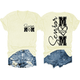 thumbnail image 1 of Senior Mom 2026 Shirt V Neck Senior Mom Shirts Class Of 2026 Graduate Mama TShirt Funny Two Sided Graphic Tees Tops, 1 of 7