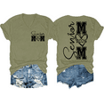 thumbnail image 1 of Senior Mom 2026 Shirt V Neck Senior Mom Shirts Class Of 2026 Graduate Mama TShirt Funny Two Sided Graphic Tees Tops, 1 of 7