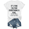 thumbnail image 1 of Senior Mom 2027 Shirt Class Of 2027 Mom Graduation Tee, 1 of 7