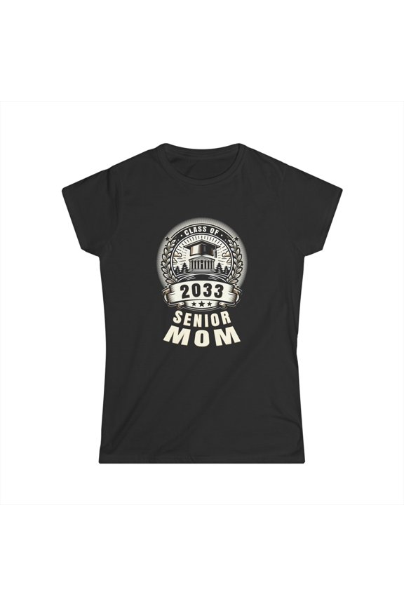Senior Mom 33 Class of 2033 Back to School Graduation 2033 Women Shirts