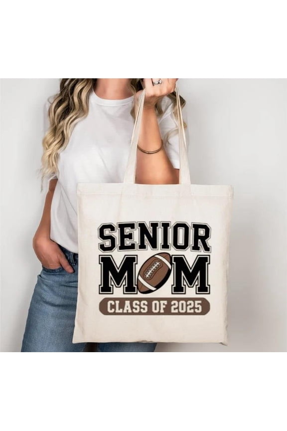 Senior Mom Baseball Tote Bag Sports Lover Graduation Celebration, a gift just for you