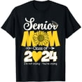 thumbnail image 1 of Senior Mom Class Of 2024 School Graduation Sunflower Heart T-Shirt, 1 of 4