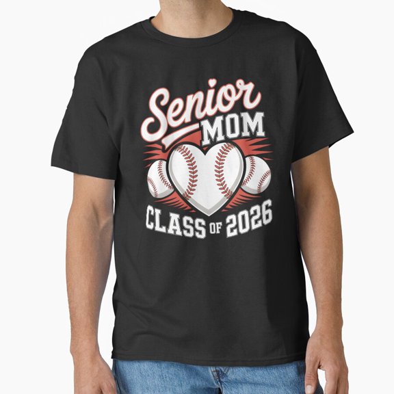 Senior Mom Class Of Softball ud Graduation Mom Classic Edition Shirt, New Mom Graphic Tee, Shirt
