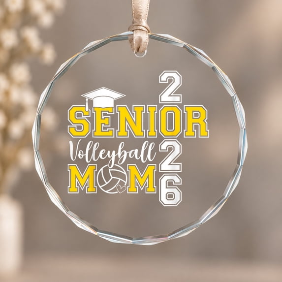 Senior Mom Class Of Volleyball Mom Graduation Senior 26 Ornament, Room ...