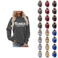 thumbnail image 1 of Senior Mom Sweatshirts for Women Class Of 2026 Long Sleeve Crewneck Graphic Sweatshirt Pullover Tops, 1 of 5