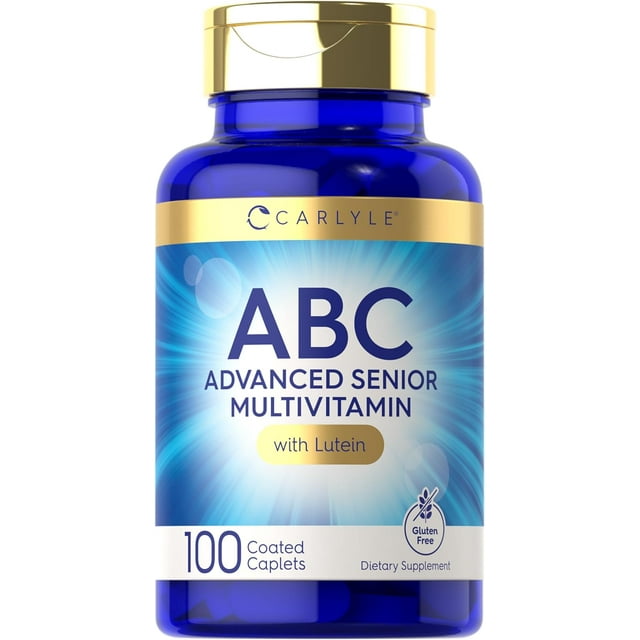 Senior Multivitamin for Over 60 100 Tablets by Carlyle