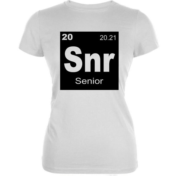 Senior Periodic Table 2021 Graduation Juniors Soft T Shirt