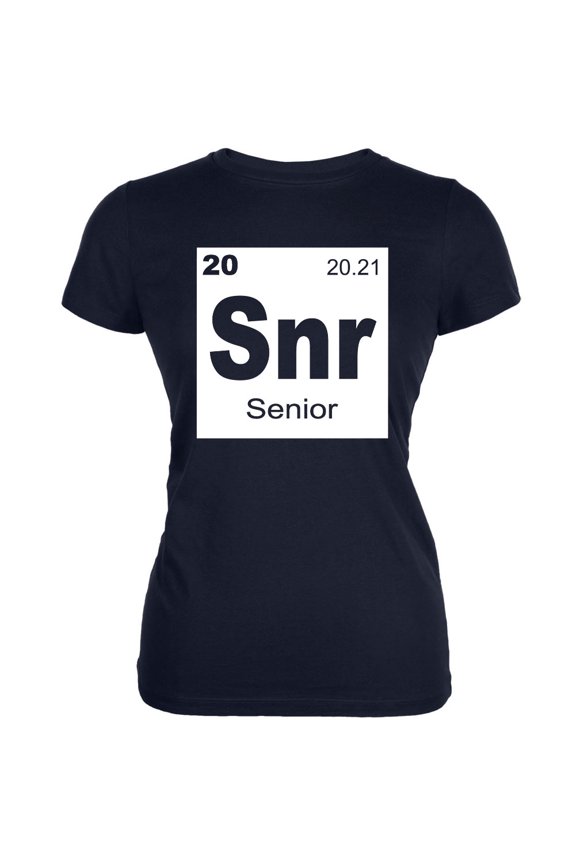 Senior Periodic Table 2021 Graduation Juniors Soft T Shirt