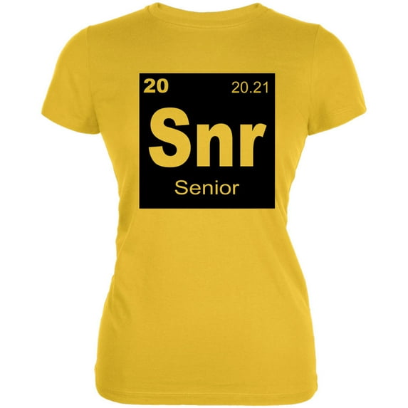 Senior Periodic Table 2021 Graduation Juniors Soft T Shirt