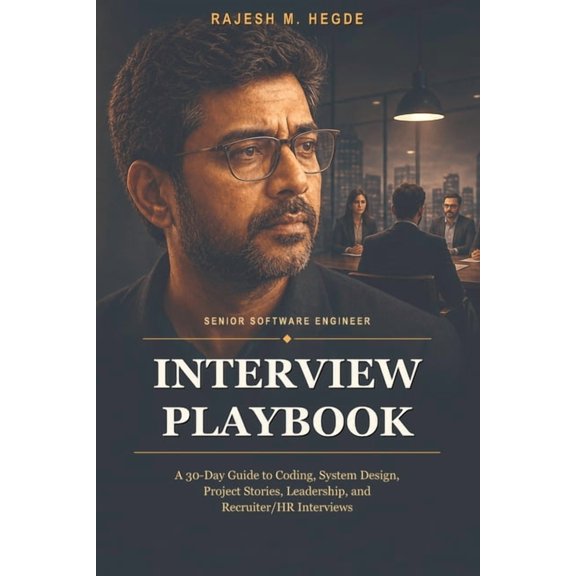 Senior Software Engineer Interview Playbook: A 30-Day Guide to Coding, System Design, Project Stories, Leadership, and R, (Paperback)