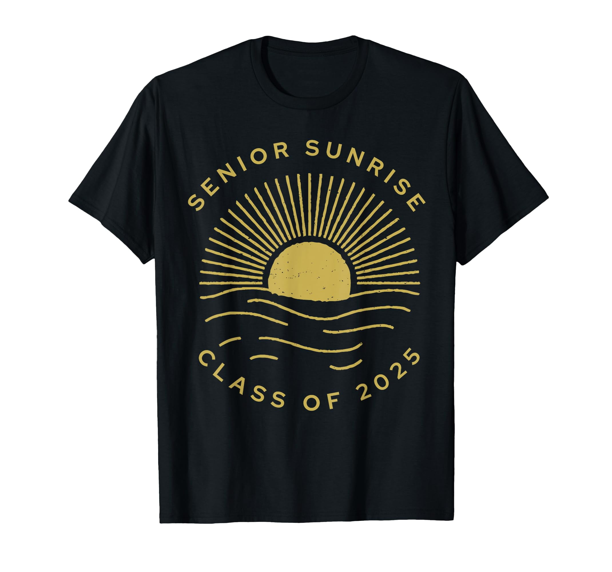 Senior Sunrise 2025 High School 12th Twelfth Grade Sun TShirt