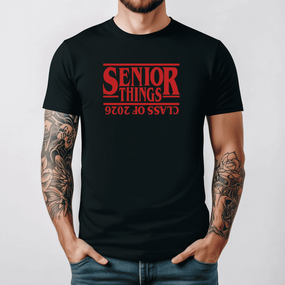 Senior Things Class Of 2026 Graduation Senior School Tee V17300,for men and women up to 5XL