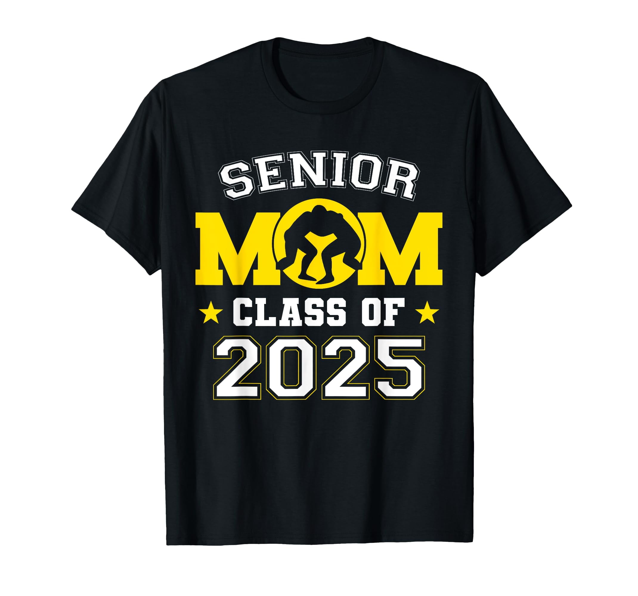 Senior Wrestling Mom 2025 Senior Mom Class Of 2025 TShirt