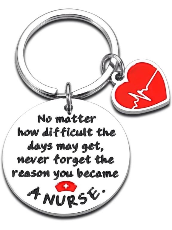 Senior Year Stuff for Nurse Accessories for Work Surgical Tech Week Bulk Nurse Week Gifts Appreciation Gifts Nursing School Graduation Keychain for New Nurses Students NICU