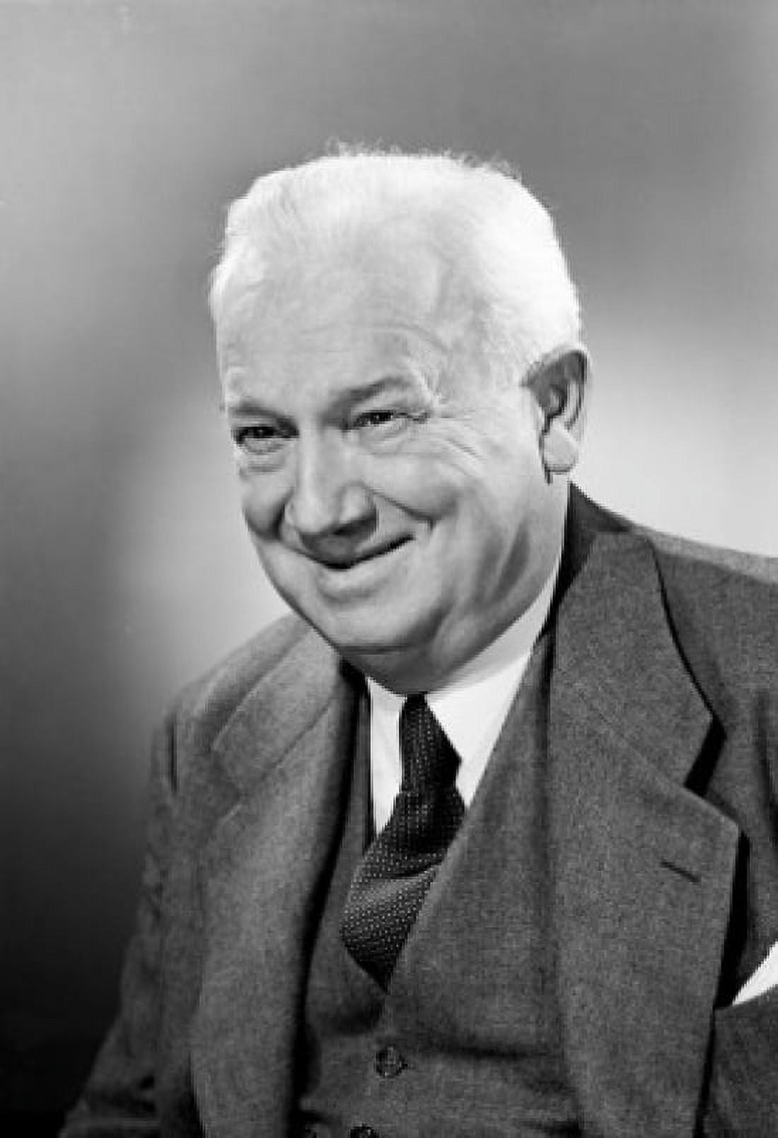 Senior businessman smiling looking away Canvas Art - (24 x 36)