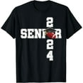 thumbnail image 1 of Seniors 2024 Graduation Rugby Player Class of 2024 Graduate T-Shirt, 1 of 3
