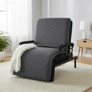 Seniors and Elderly Electric Sit to Stand Lift Assist and Wireless Remote Adjustable Bed Frame, Twin Size